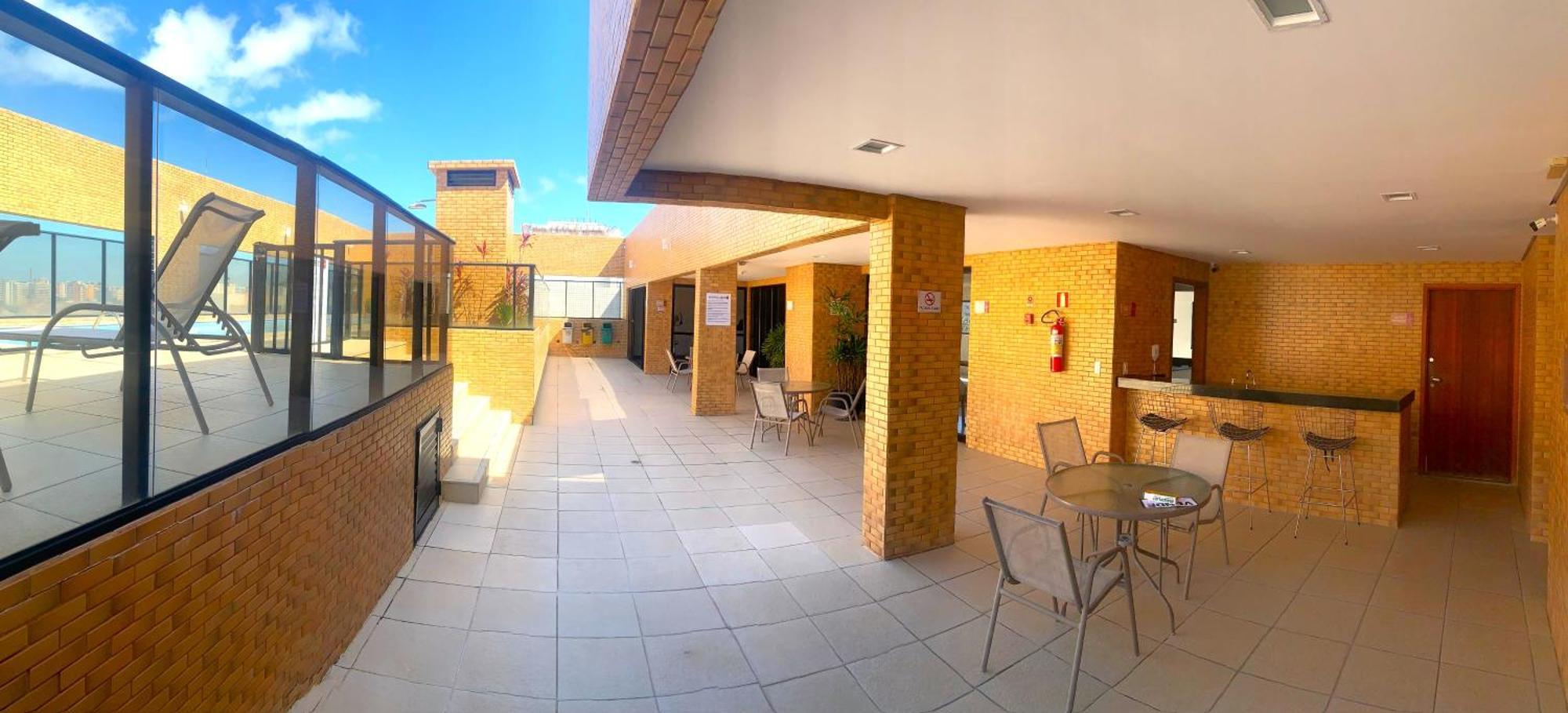 Apartamento 50M Praia- Piscina - Vista Mar - Academia - Maceio  Exterior photo